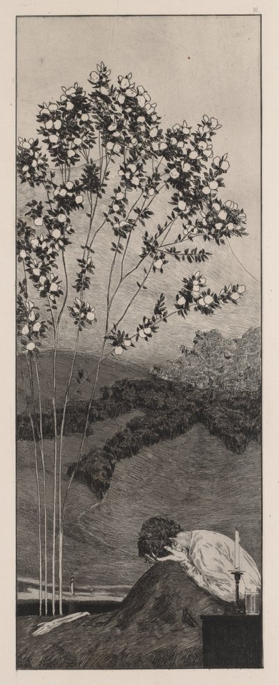 ए ग्लोव: इच्छा, 1880। द्वारा मैक्स क्लिंगर