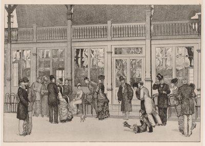 ए ग्लोव: द लोकेल, 1880। द्वारा मैक्स क्लिंगर