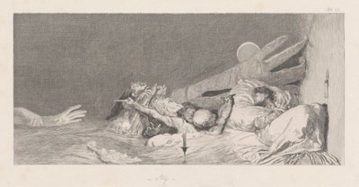 चिंता भय, 18781880। द्वारा मैक्स क्लिंगर