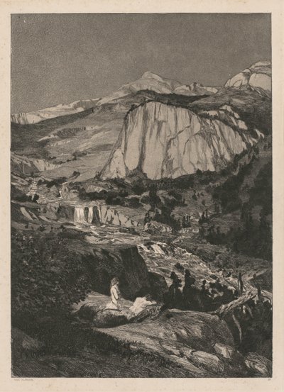 Intermezzo: मूनलाइट नाइट ओपस IV, 5, 1881। द्वारा मैक्स क्लिंगर