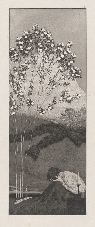 तड़प की शुभकामनाएं, 18781880। द्वारा मैक्स क्लिंगर