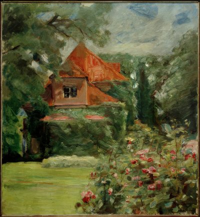 हैम्बर्ग में पुराना घर द्वारा Max Liebermann