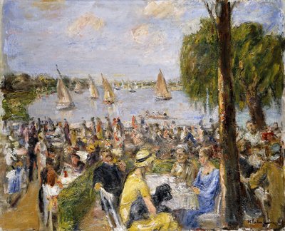 Wannsee द्वारा गार्डन कैफे; Wannsee में गार्डन कैफे, द्वारा मैक्स लिबरमैन
