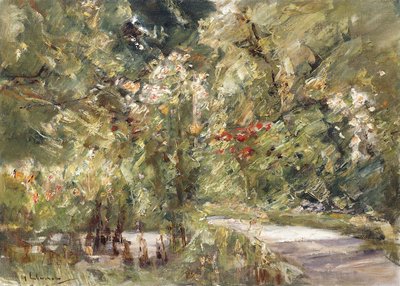 वन्से द्वारा गार्डन; वानसीगार्टन, c.1928-39 द्वारा Max Liebermann