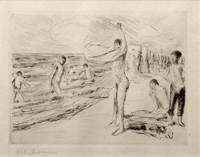 M.Liebermann, हवा में स्नान करने वाले लड़के द्वारा मैक्स लिबरमैन
