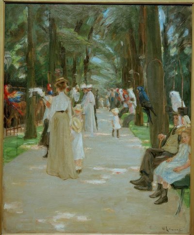 Papageienallee द्वारा Max Liebermann