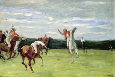1903 के जेनबर्गपार्क, हैम्बर्ग में पोलो खिलाड़ी द्वारा Max Liebermann