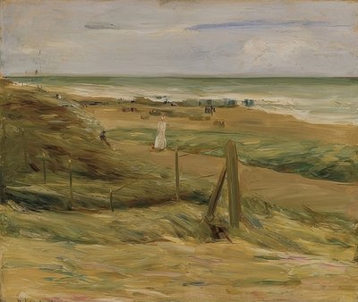Noordwijk पर टिब्बा में प्रोमेनेड। 1908 द्वारा मैक्स लिबरमैन