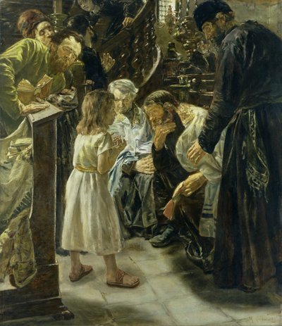 मंदिर में बारह वर्षीय जीसस द्वारा Max Liebermann
