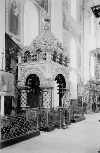 रूस, 1896 में निज़नी नोवगोरोड क्रेमलिन में उद्धारकर्ता कैथेड्रल में मिन्स टॉम्ब। द्वारा मैक्सिम दिमित्री