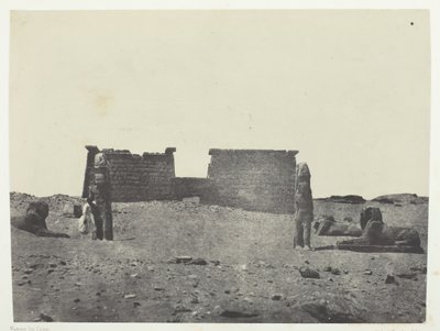 हेमी-स्पियोस डी सेबौआ, ड्रोमोस, नूबिया, 184951, 1852 मुद्रित। द्वारा मैक्सिम डू कैंप