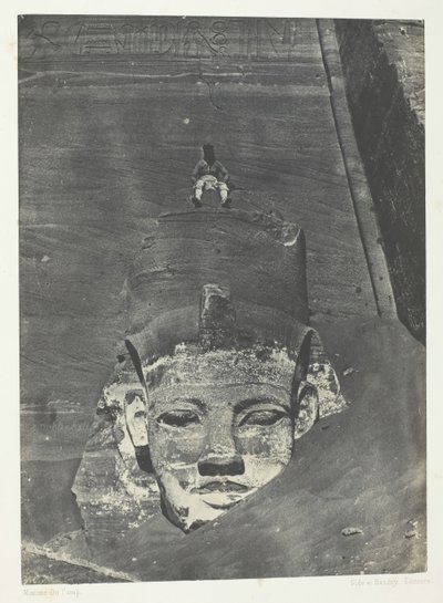 Ibsamboul, Spéos De Phrè का पश्चिमी कोलोसस, नूबिया, 184951, 1852 में छपा। द्वारा मैक्सिम डू कैंप