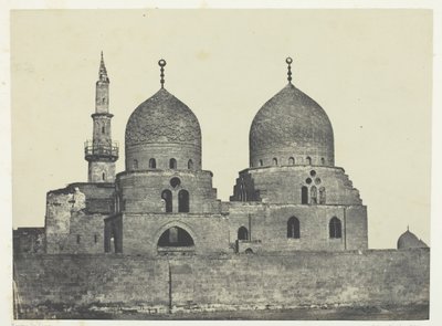सुल्तान कंसौ-अल-गौरी की मस्जिद और मकबरा, ले कायर, 184951, 1852 छपी। द्वारा मैक्सिम डू कैंप