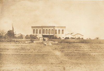 1849-50 एस्ने में मेहमेत-अली का महल। द्वारा मैक्सिम डू कैंप