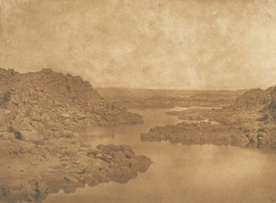 एसई की ओर से पहले मोतियाबिंद से बाहर निकलें, 1849-50। द्वारा मैक्सिम डू कैंप
