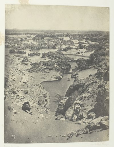दूसरे मोतियाबिंद का कैवेलियर व्यू, नूबिया, 184951, 1852 मुद्रित। द्वारा मैक्सिम डू कैंप