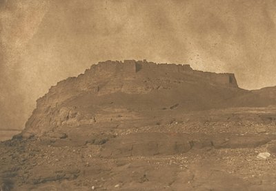 इब्रीम किले का दृश्य, 31 मार्च, 1850। द्वारा मैक्सिम डू कैंप