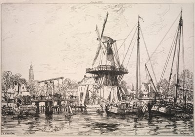 1877 में हार्लेम हॉलैंड में। द्वारा मैक्सिम लल्लन