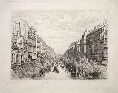 बाउल्ट मोंटमार्ट, 1884। द्वारा मैक्सिम लल्लन