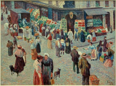 किराना स्टोर, Rue des Abbesses द्वारा मैक्सिमिलिन लूस