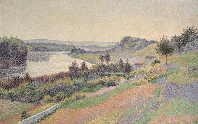 1890 में हेर्ले में द सीन द्वारा Maximilien Luce