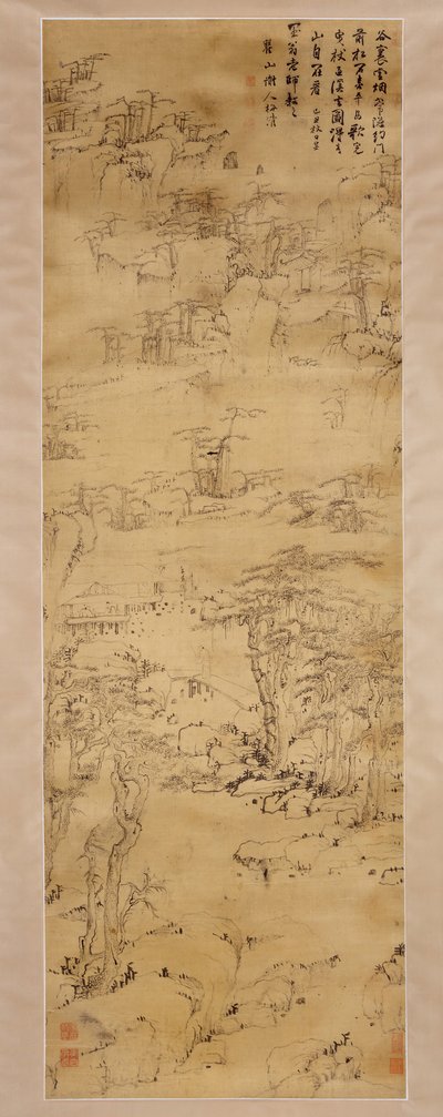मिस्टी वैली में टहलते हुए, 1649। द्वारा मेई किंग