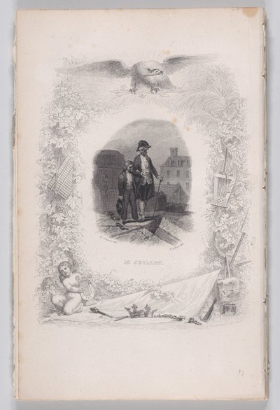 बेरेंजर के गीतों से चौदह जुलाई, 1829। द्वारा Melchior Peronard