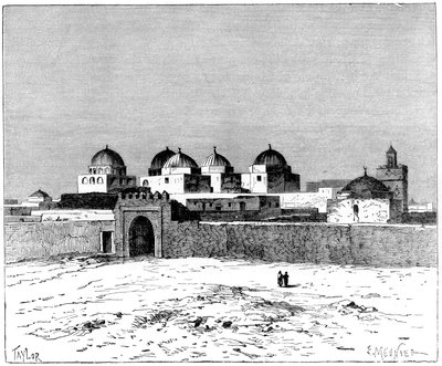 द मस्जिद ऑफ़ द स्वॉर्ड्स, कैरवन, c1890 द्वारा Meunier