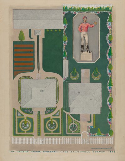 जॉर्ज टेलर - 2 निवास, सी। 1936. द्वारा मेयर गोल्डबाम