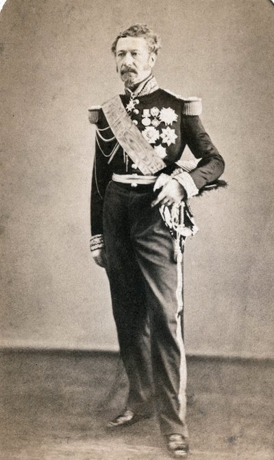 मारेचल नील का पोर्ट्रेट (1802-1869) मेयर और पियर्सन द्वारा फोटो द्वारा मेयर और पीयरसन