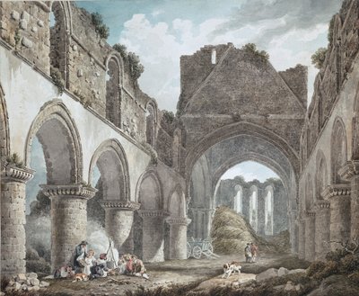 बिल्डवास एबे, श्रॉपशायर, c1760-1800 द्वारा माइकल एंजेलो रूकर