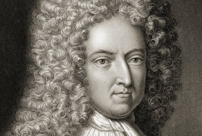 डैनियल डिफो 1660-1731 विवरण, 18 वीं शताब्दी की शुरुआत में द्वारा माइकल वैंडरगच