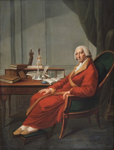रूस के इंपीरियल चांसलर काउंट इवान ओस्टरमैन का पोर्ट्रेट 1725 - 1811, 1813 द्वारा मिखाइल फेडोरोविच वोइनोव