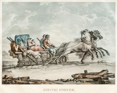 किबिटका, 1810s द्वारा मिशेल फ्रेंकोइस दमम डेमार्ट्रेइट