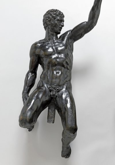 पैंथर की सवारी करने वाले नग्न कुंवारे द्वारा Michelangelo Buonarroti
