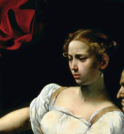 जुडिथ और होलोफर्नेस, 507191 के कैनवास विस्तार पर 1599`oil द्वारा Michelangelo Merisi Caravaggio