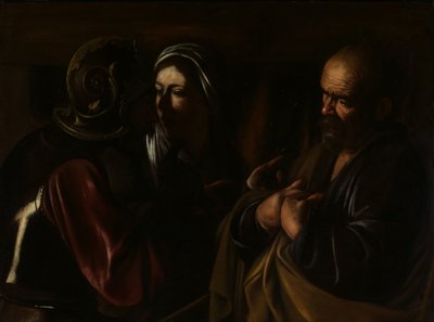 द सेंटियल ऑफ द सेंट पीटर, 1610। द्वारा Michelangelo Merisi Caravaggio