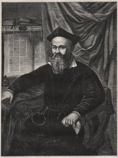 मार्को एंटोनियो डी डोमिनिस (मार्केंटुन डी डोमिनिस) (1556-1624) का पोर्ट्रेट डालमेटियन सनकी, धर्मत्यागी, और विज्ञान का आदमी - मिरेवेल्ट के बाद जीजे डेल्फ़ द्वारा उत्कीर्णन द्वारा मिकिएल जांज़। वैन (बाद) मिवरवेल्ट