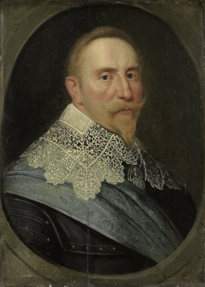 गुस्ताव II एडोल्फ का पोर्ट्रेट, स्वीडन का राजा, सी। 1633 द्वारा Michiel Jansz van Mierevelt