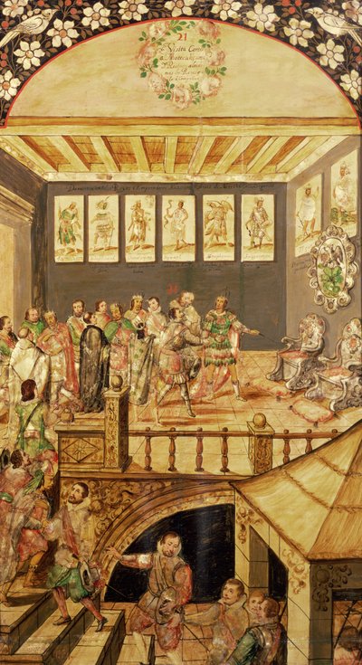 मेक्सिको की विजय: 1520, 1698 में मोंटेज़ुमा (1466-1520) में हर्नांडो कोर्टेस (1485-1547) की यात्रा द्वारा मिगुएल और जुआन गोंजालेज