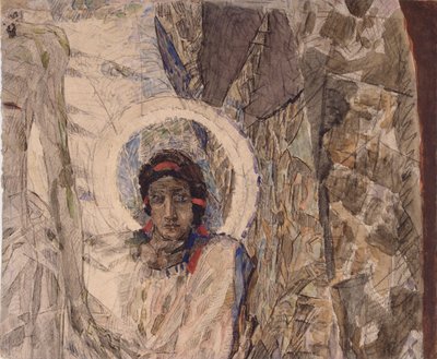 एंजेल्स हेड, 1887 द्वारा मिखाइल अलेक्जेंड्रोविच व्रुबेल