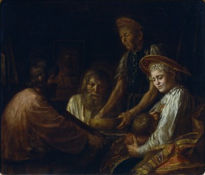 किसान भोजन, 1774 द्वारा मिखाइल शिबानोव