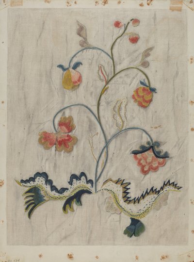 बेडस्प्रेड विवरण द्वारा मिल्ड्रेड ई. बेंटो