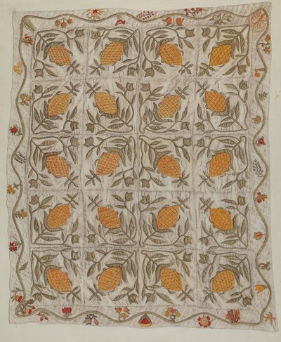 अनानास रजाई द्वारा मिल्ड्रेड ई. बेंटो