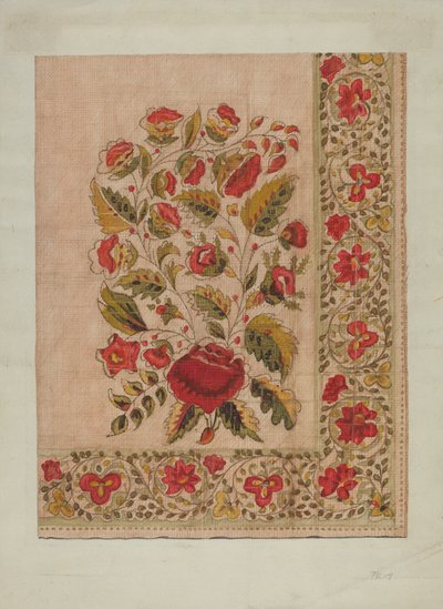 मुद्रित दुपट्टा द्वारा मिल्ड्रेड ई. बेंटो