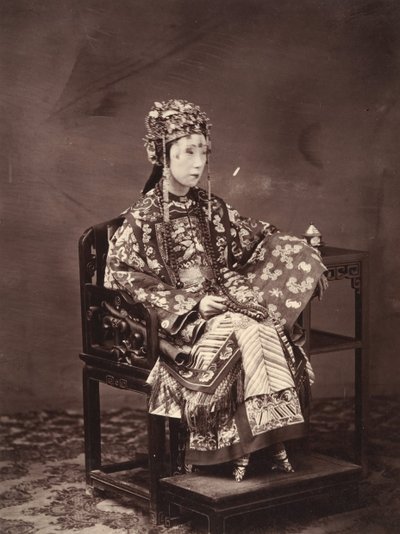 मंदारिन पत्नी, 1860-1863। द्वारा मिल्टन एम। मिलर