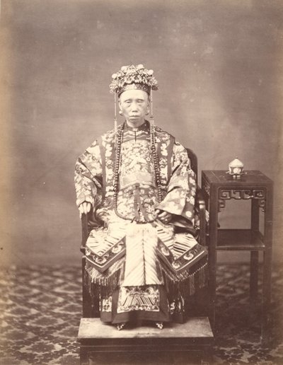 मंदारिन पत्नी, 1861-1863। द्वारा मिल्टन एम। मिलर