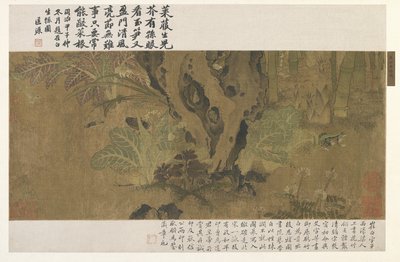बांस, मेंढक और कीड़े द्वारा Ming Dynasty Chinese School