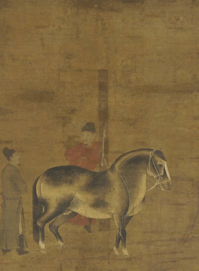 एक घोड़े का मूल्यांकन द्वारा Ming Dynasty Chinese School