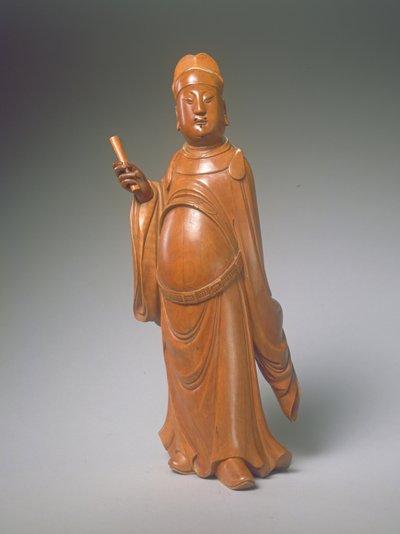 वेन चांग का चित्र (बॉक्सवुड) द्वारा Ming Dynasty Chinese School